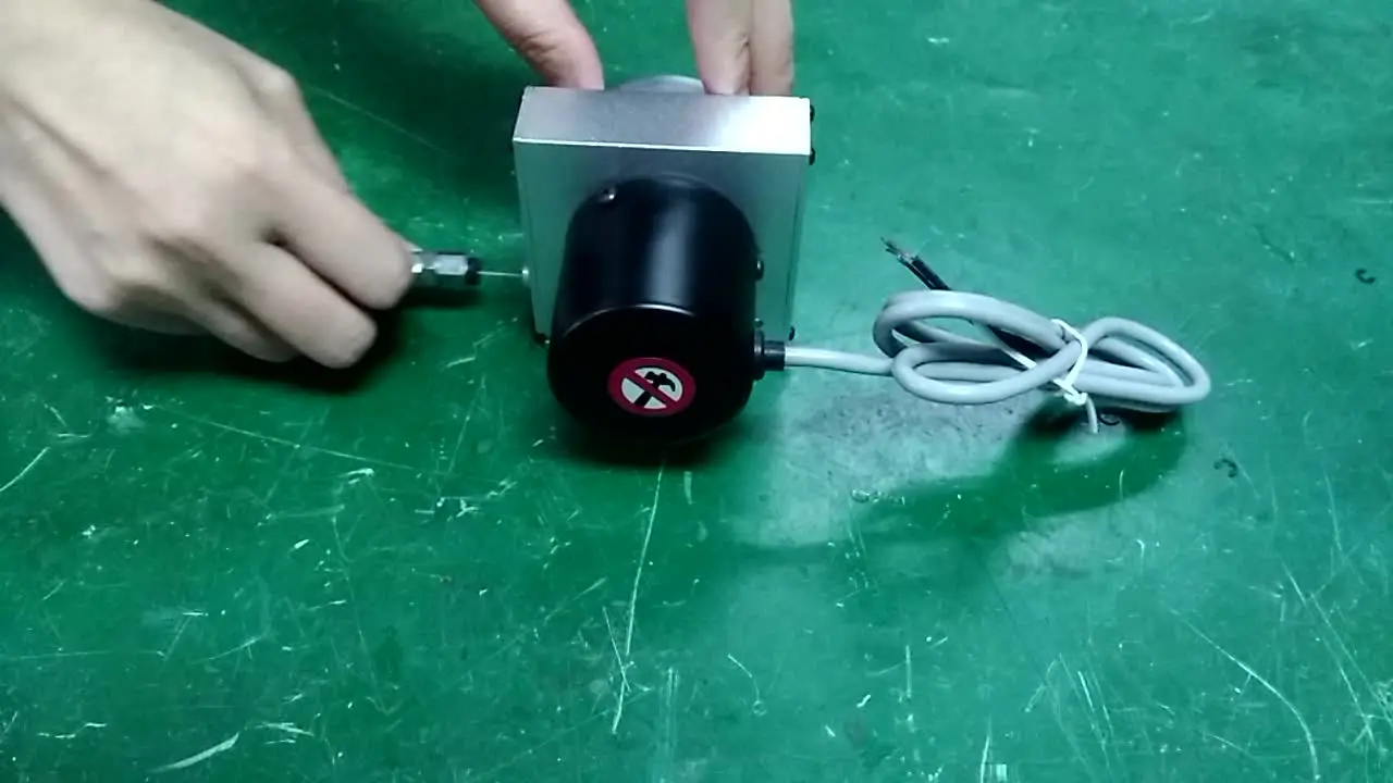 

Absolute Position Encoder Potentiometer Output 0-5k ohm Draw Wire Sensor For Benders
