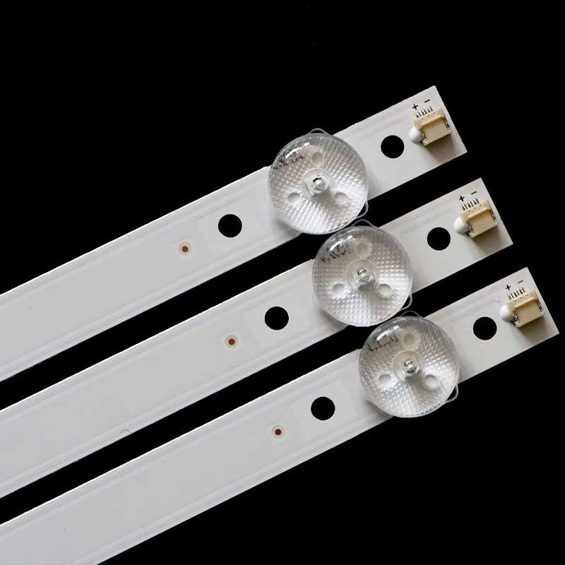 Светодиодная подсветка для телевизора DNS C28DC2000 3 контакта 530 мм 5 светодиодов -