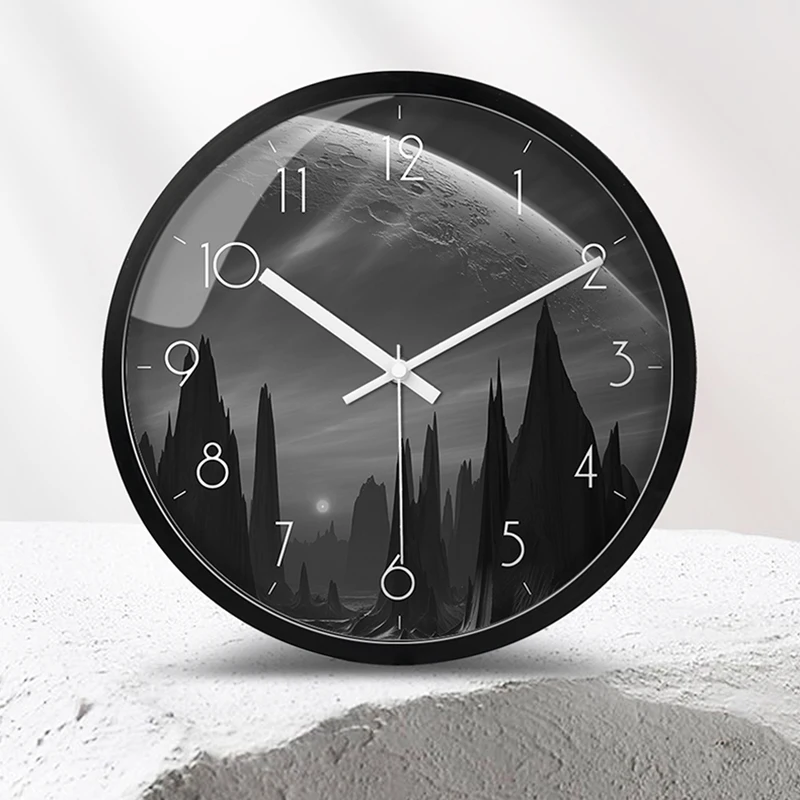 

Современный цифровой декор, домашний декоративный домашний дизайн, креативные металлические часы для зала, Настенные Детские подвесные на...