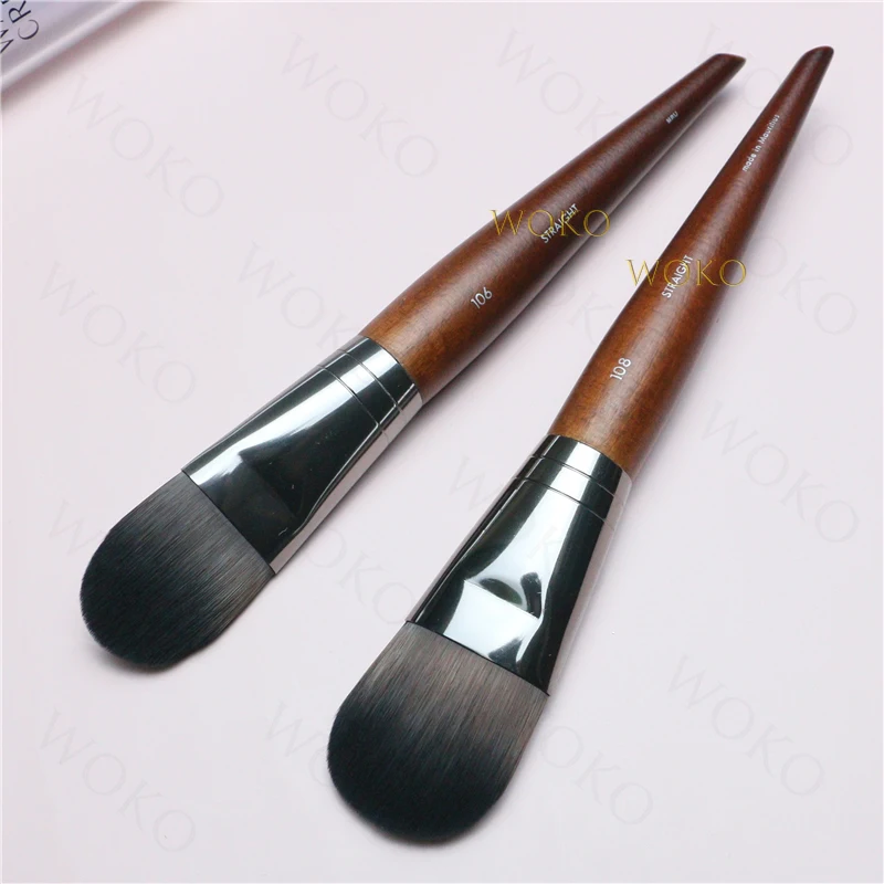 

Liquid Foundation Brush BB Cream Blender Concealer Foundation Liquid Brush Large Flat Foundation Brush Makeup Tools #MUF108/106