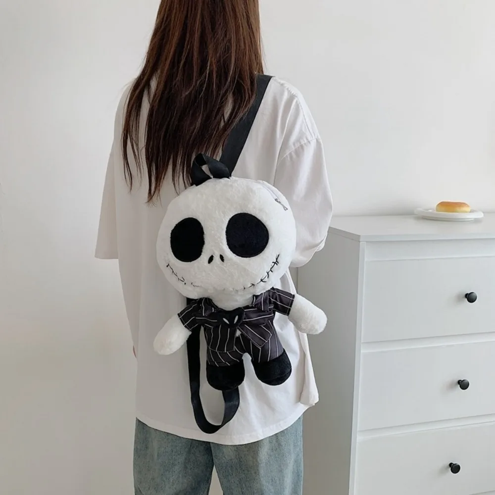 

Halloween Kid Candy Backpack Cute Gothic Skeleton Toy Backpack Cartoon Anime Bag Plush Children's Bag Cartoon Figure Doll Bags