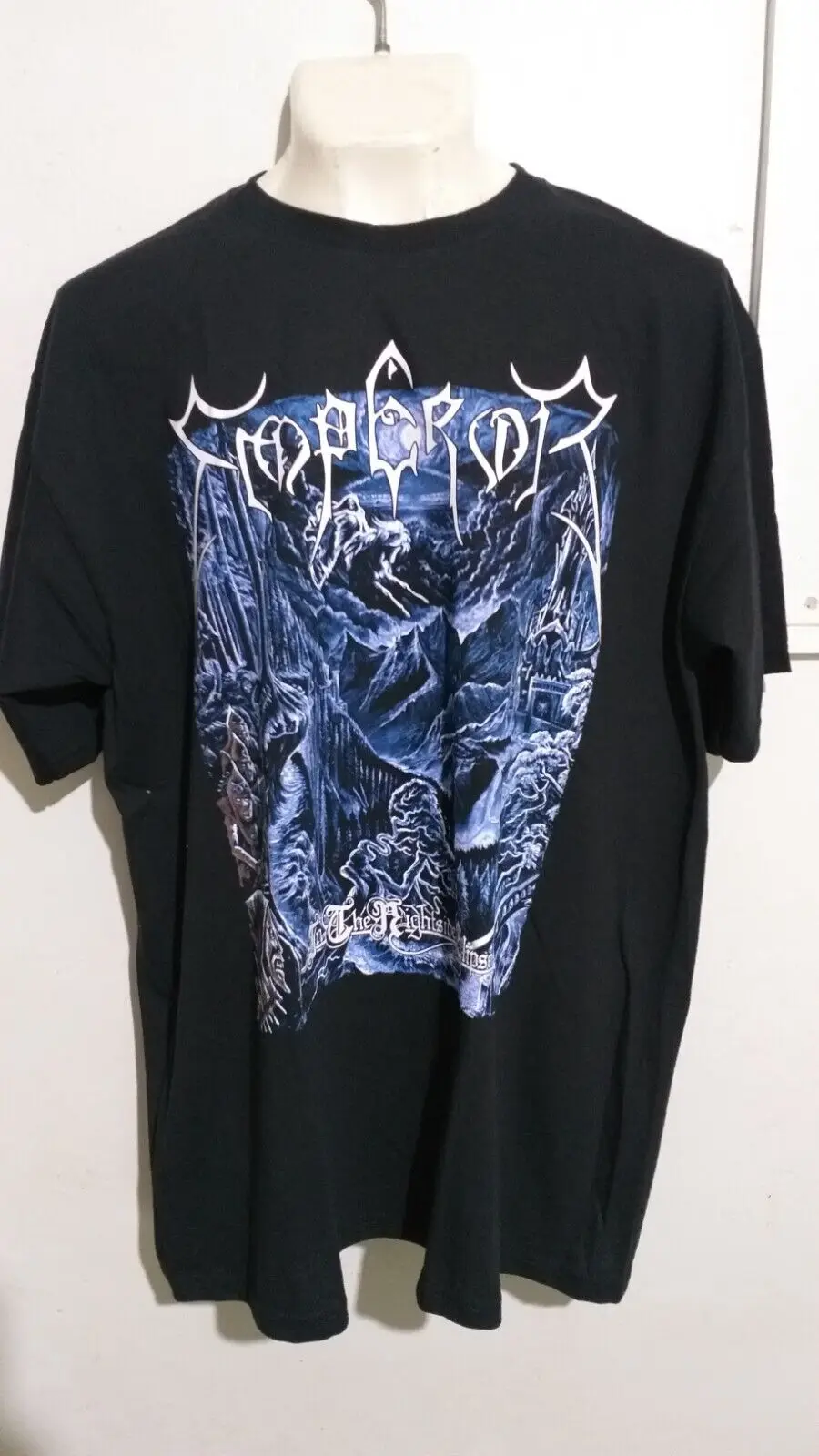 Футболка Emperor nightside eclipse черная металлическая майка с отдельным суставом