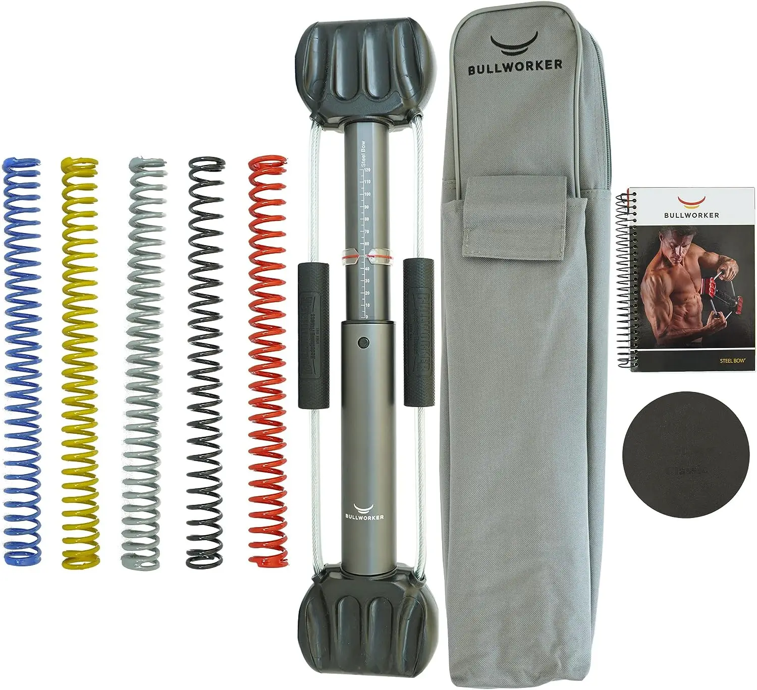

Стальной лук 20 дюймов | Полноразмерные тренировки-портативное домашнее изометрическое оборудование для упражнений для быстрой силовой тренировки. Крест т
