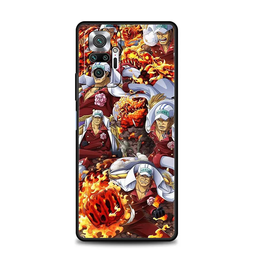 Phone Case for Xiaomi Redmi 9 9a 9c 8 k40 Note 9s 7 8t 9t 10 11 Pro Cover Silicone Funda Black Coque One Piece Hero |