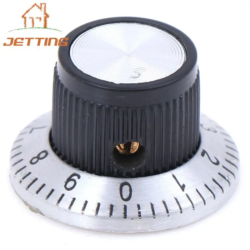 

High Quality 6MM C3 Knob With A Digital Scale Metal Surface Potentiometer Knob