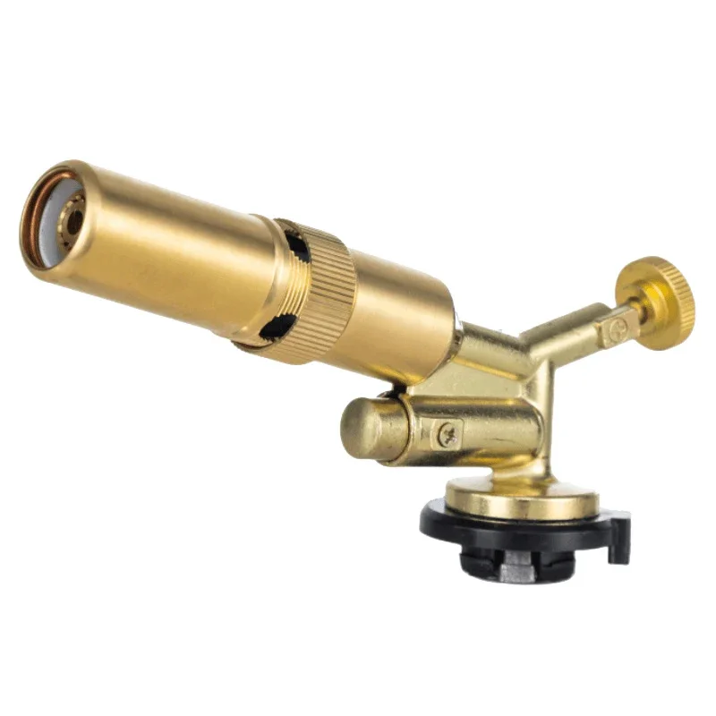 Портативная медная сварочная газовая горелка пламенный пистолет зажигалка для