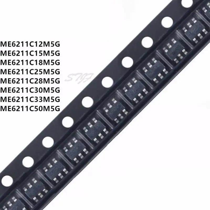 10pcs ME6211C33M5G SOT23-5 ME6211C33 ME6211C12M5G ME6211C15M5G ME6211C18M5G ME6211C25M5G ME6211C28M5G ME6211C30M5G ME6211C50M5G