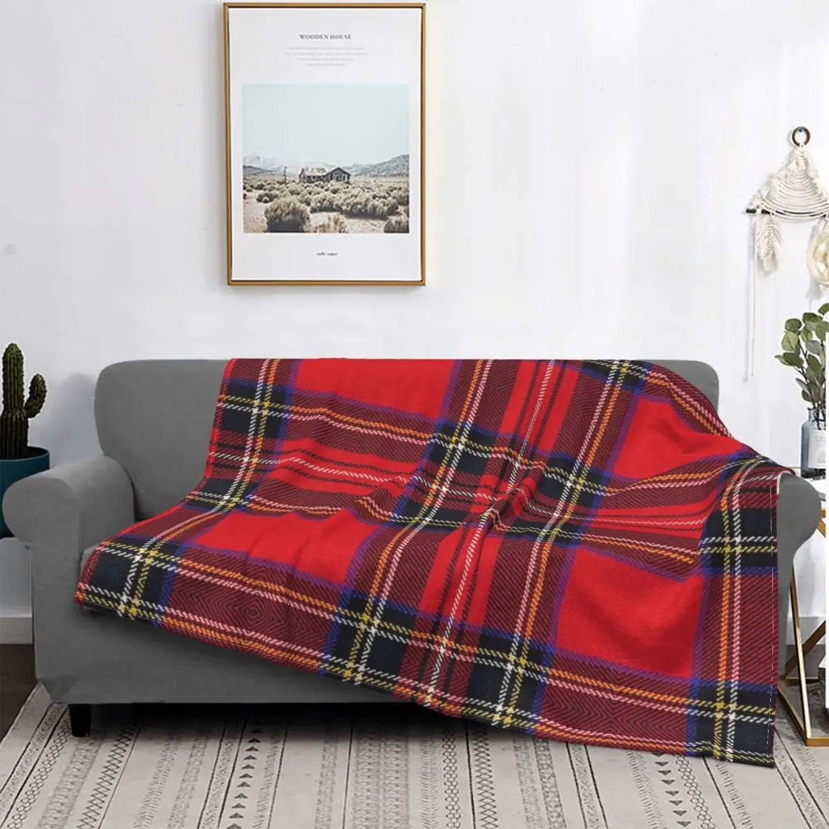 

Королевский стюарт тартан 1 одеяло покрывало на кровать толстое покрывало для двуспальной кровати детское одеяло