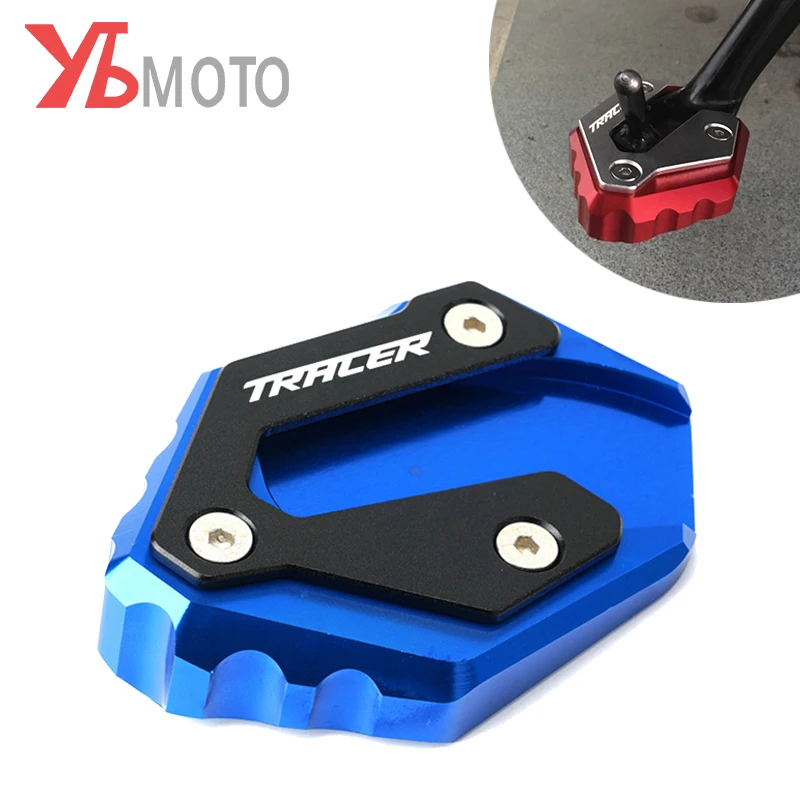 

For YAMAHA TRACER9 /gt 7/gt MT09 SP MT07 tracer 900 /gt 700 /gt 2021 2022 Kickstand Foot Side Stand Extension Pad Support Plate