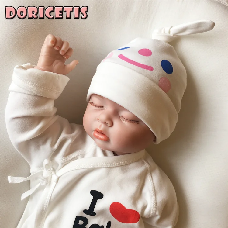 

Baby Pacifier Hat Pure Color Comfortable Cute Bear Round Cap Super Soft Newborn Hat Winter Hot Selling Infant Unisex Cotton Caps