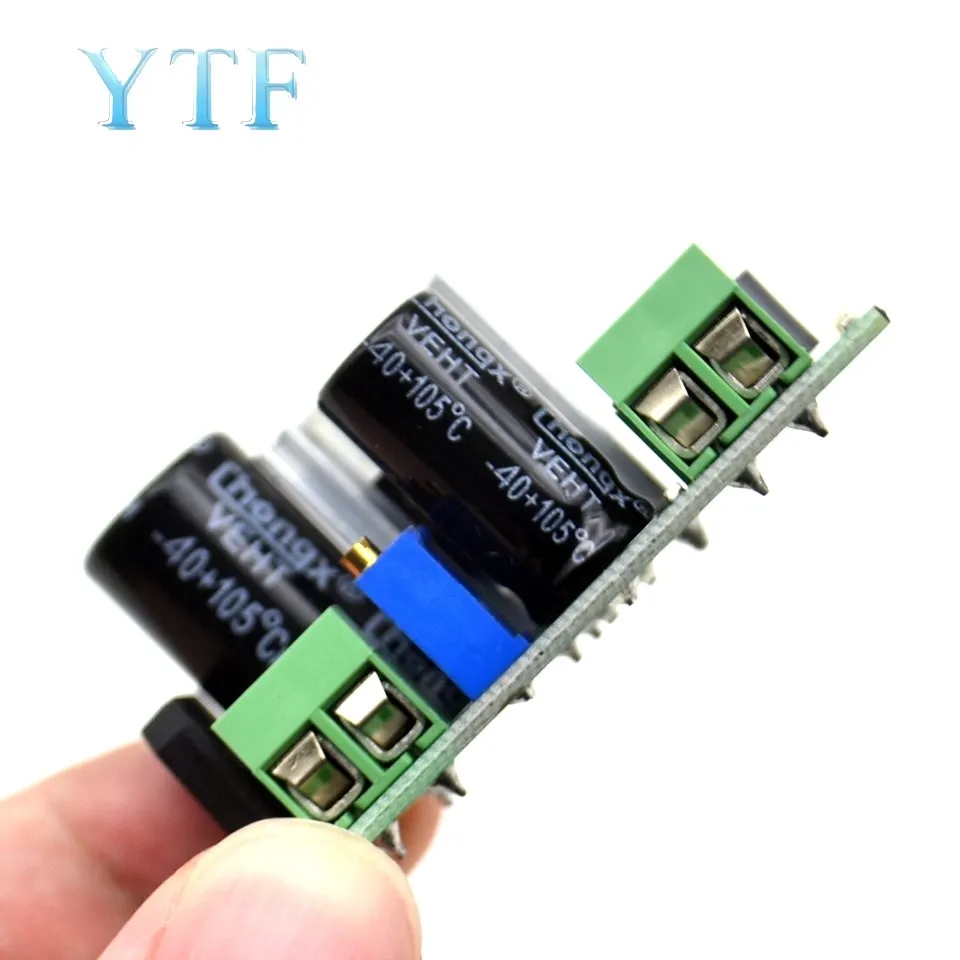 Низковольтный AC-DC понижающий DC-DC модули питания Регулируемый источник LM2596HV