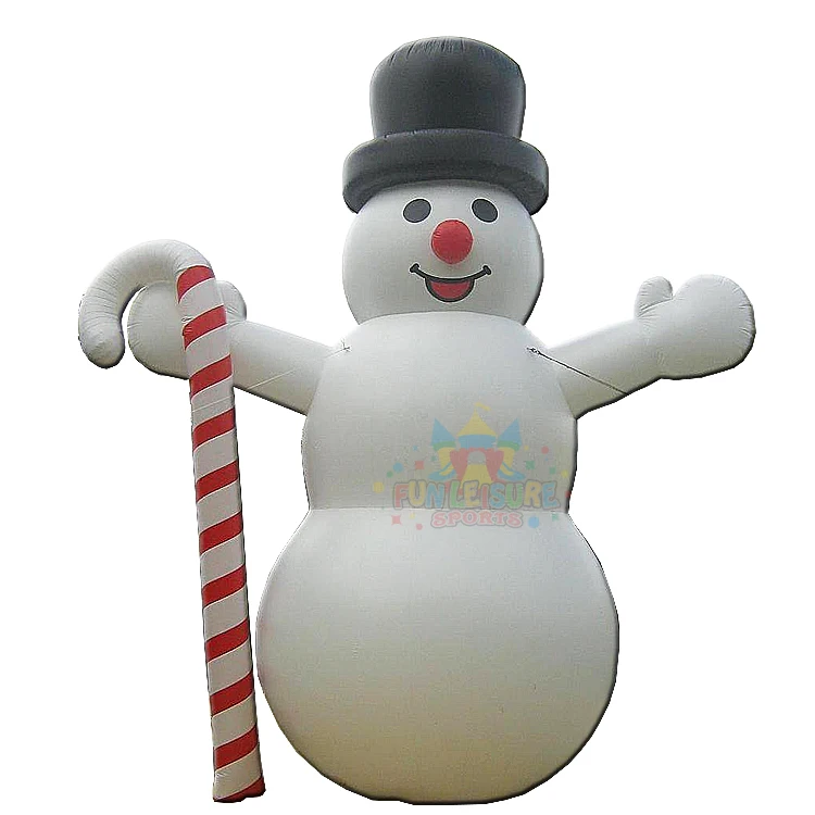 

Wholesale price bounce house blow up pvc balloon decor advertising inflatables snowman cartoon characters model