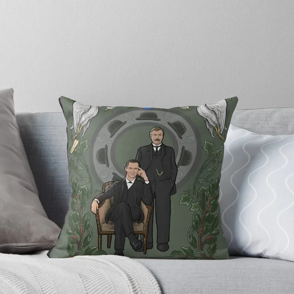 Синяя декоративная подушка для детей