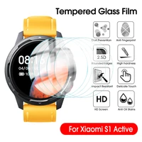 for xiaomi s1 active smart watch tempered glass screen protector anti shatter hd protective film for xiaomi mi s1 active