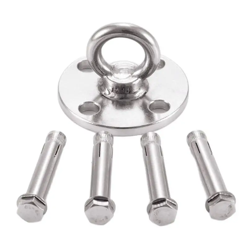 

Bearing 500kg Thickened Stainless Steel Hammock Sandbag Crystal Light Hanging Hardware Rigging Ceiling Fixing Plate