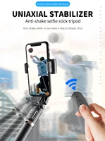 handheld gimbal balance stabilizer smartphone bluetooth vlog antishake with tripod selfie stick folding gimbal for xiaomi iphone