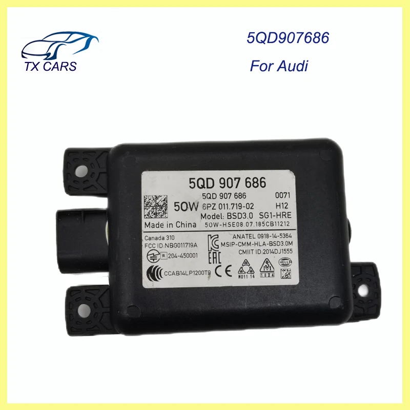 Модуль датчика слепых зон датчик расстояния монитор для VW Audi 5QD 907686
