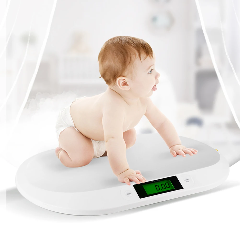 

Electronic Baby Scale Weight Measure LCD Screen Digital Scale For Newborn Infant 20kg Max Accurate Pets Infant Baby Weight Scale