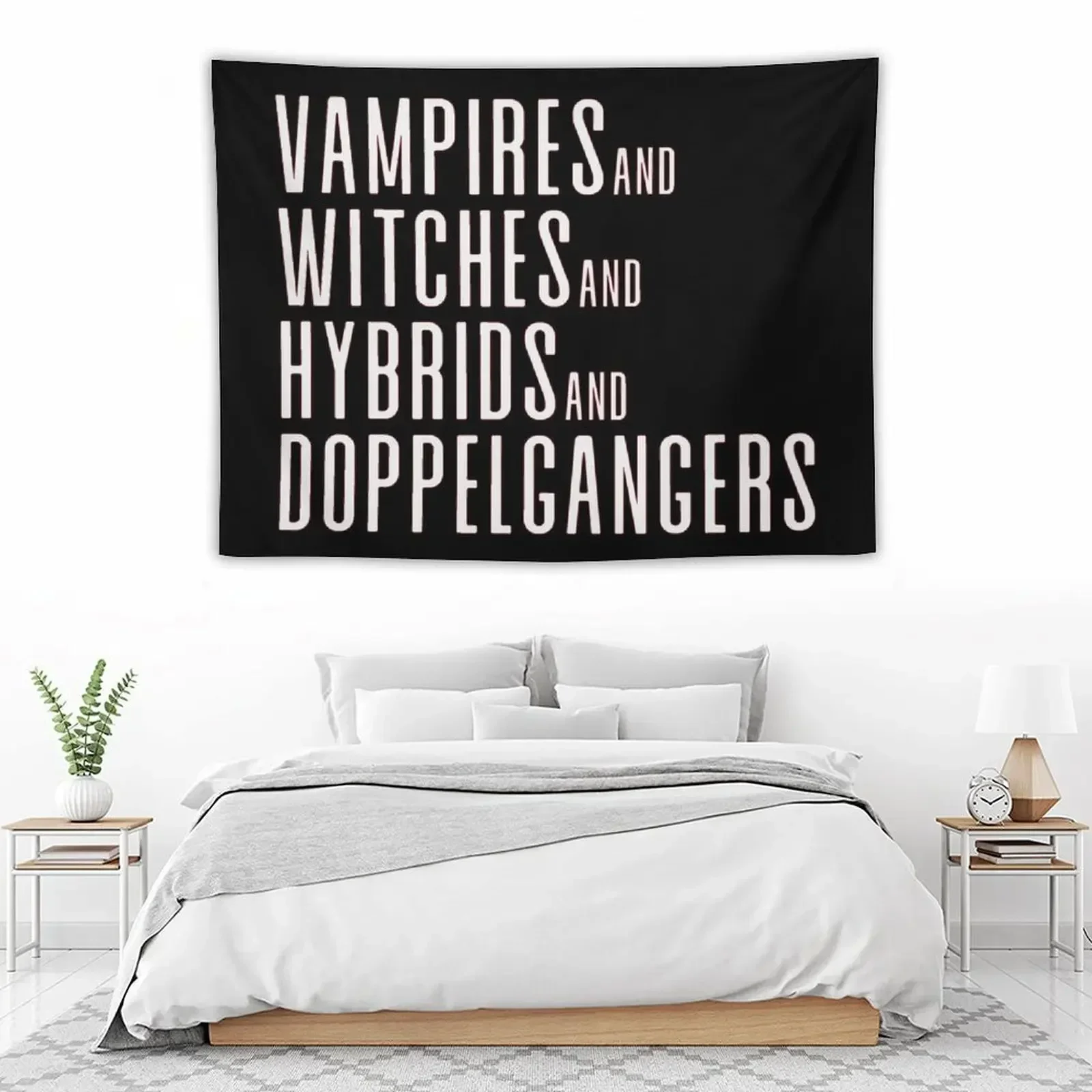 Гобелен Vampires &amp Witchs Hybrids Docoppelgangers дизайн комнаты украшения для спальни декор