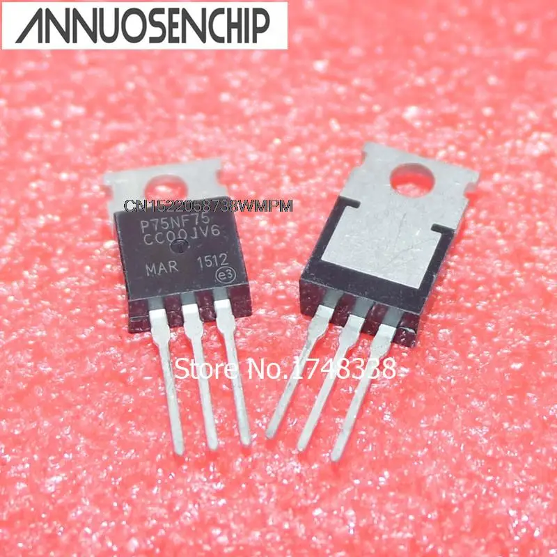 10 штук новых и оригинальных транзисторов TO-220 P55NF06L 80NF70 P75NF75 P60NF06 P16NF06 75NF75 STP55NF06L STP80NF70 STP75NF75 STP60NF06 STP16NF06 и т.д.
