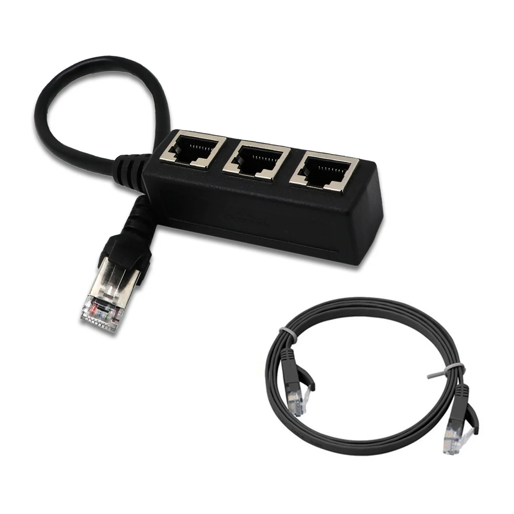 

Портативный сетевой кабель-Разветвитель RJ45