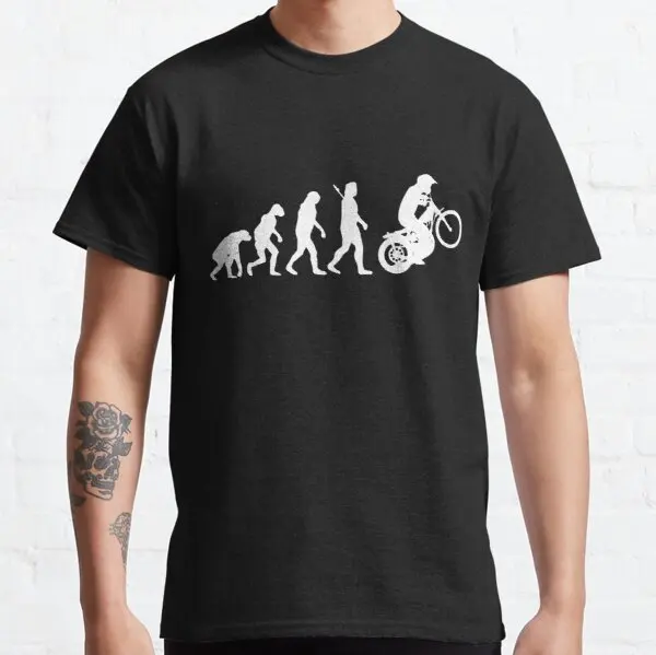 

Evolution Motorcycle Speedway t shirt for Boxer Cagiva MV HONDA BMW Benelli KYMCO