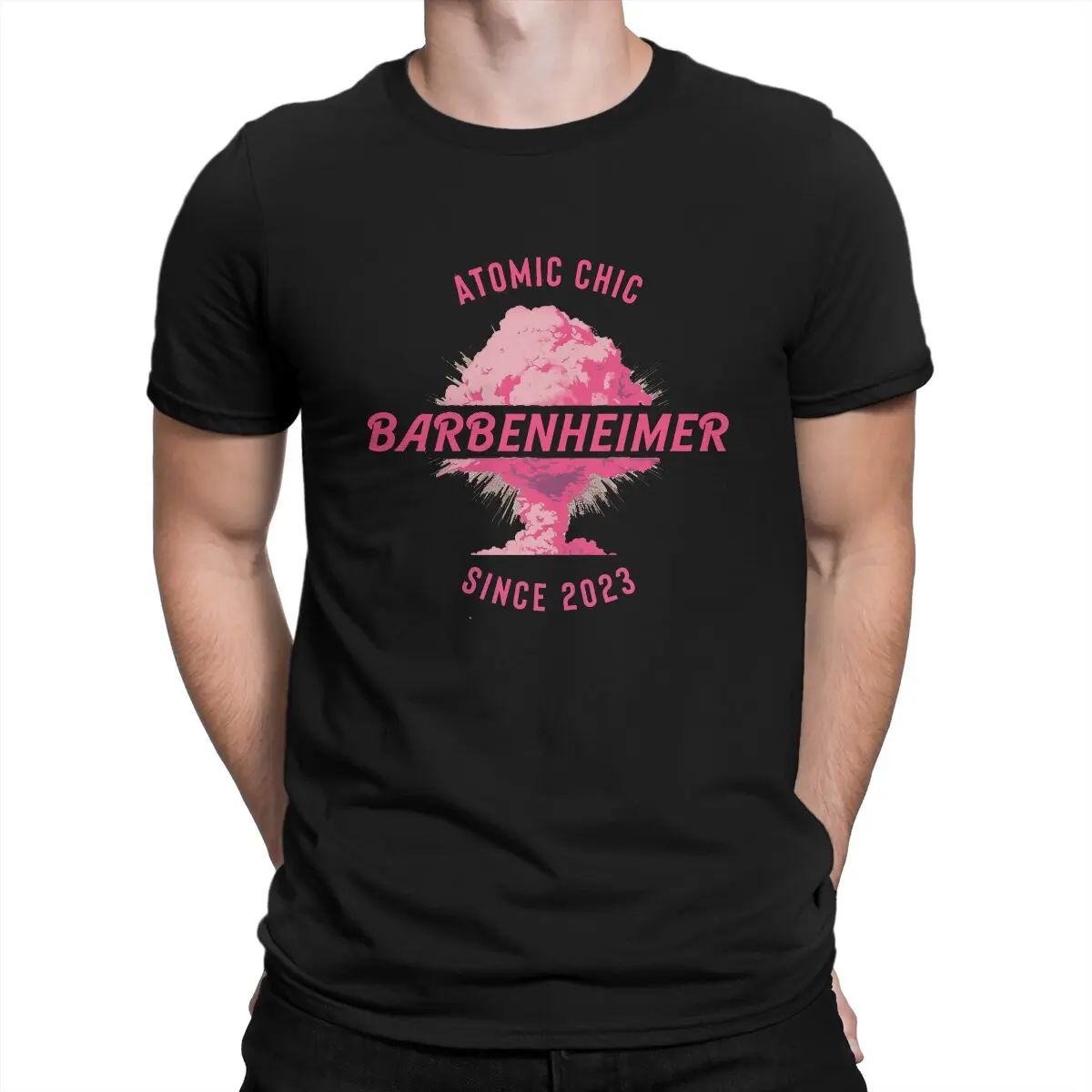 

Уникальная футболка с логотипом, футболка для отдыха Barbenheimer, летняя одежда для мужчин и женщин