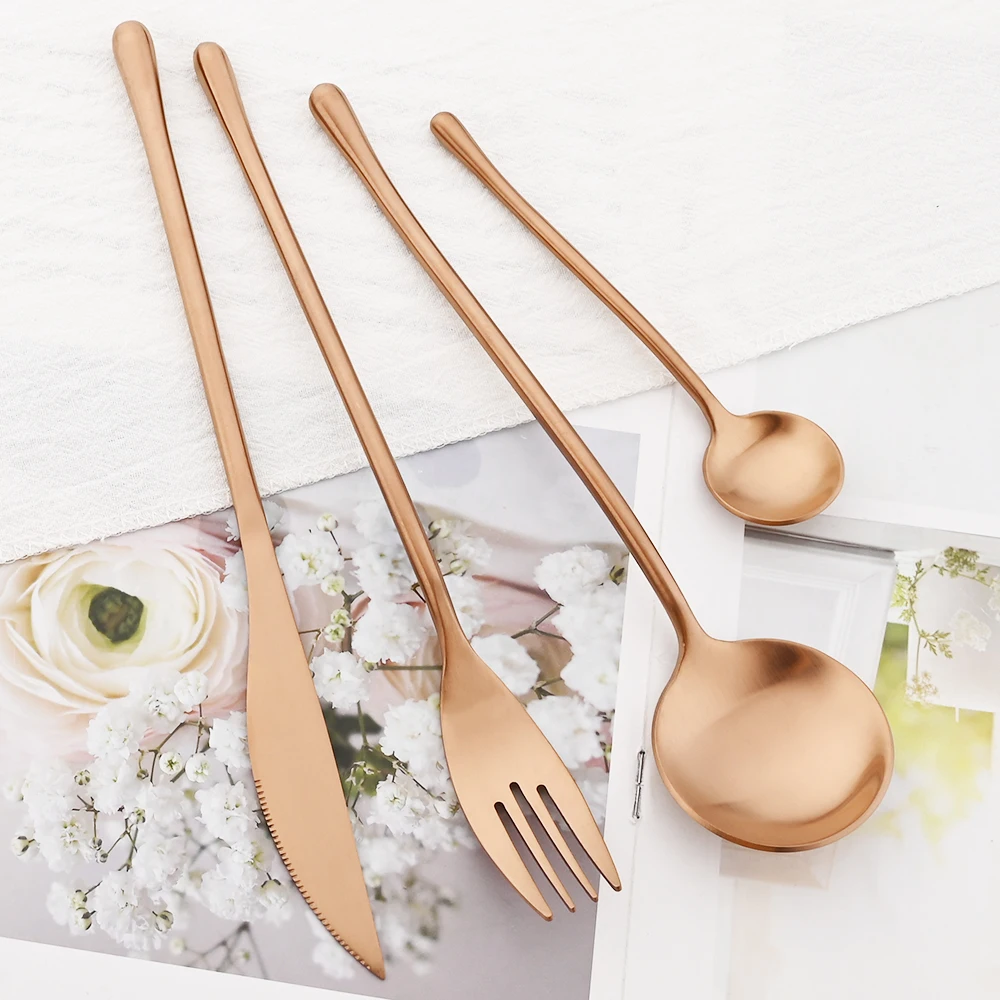 

Набор столовых приборов из нержавеющей стали 304, 4 шт.