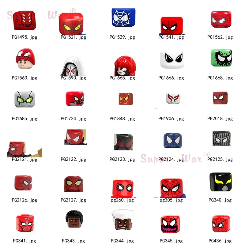 

Single Figures Head accessories Building Blocks toys for children Series-062