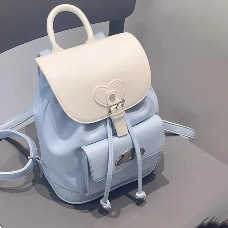 

Sanrio School Bag Kawaii Cinnamoroll Kuromi Hello Kitty Portable Backpacks Anime Printing Versatile Zipper Student Storage Pouch