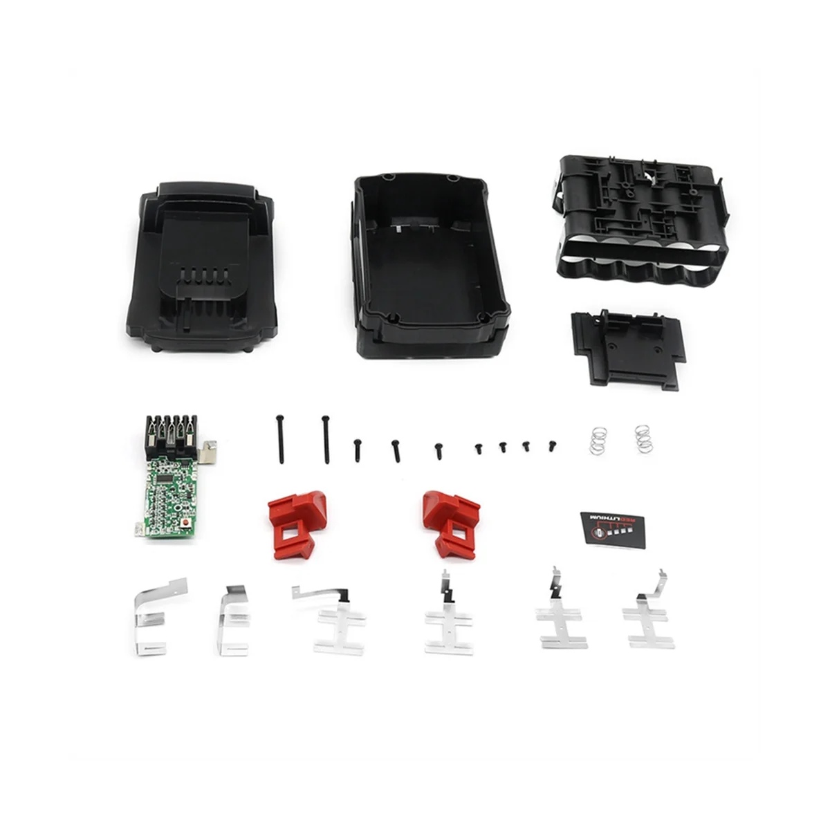 

18650 Battery Protective Board+Plastic Case for Milwaukee 18V M18-6.0AH 10 Core Protective Board Kit