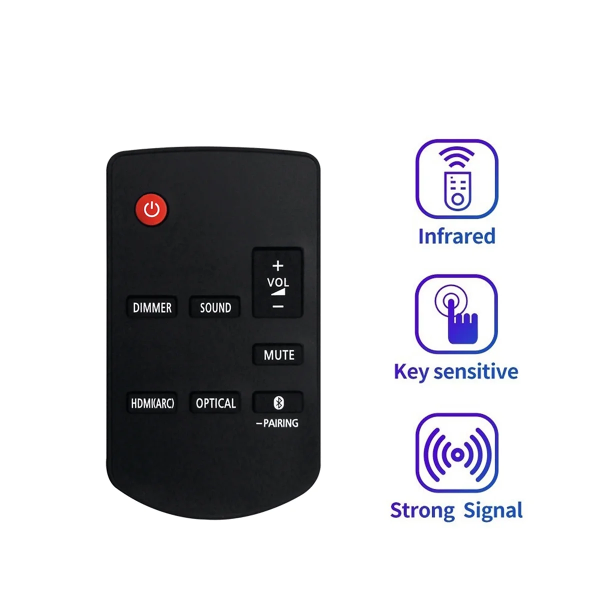 N2QAYC 000123 Замените пульт дистанционного управления для Panasonic SC-HTB208 SC-HTB200 SC-HTB200GWK