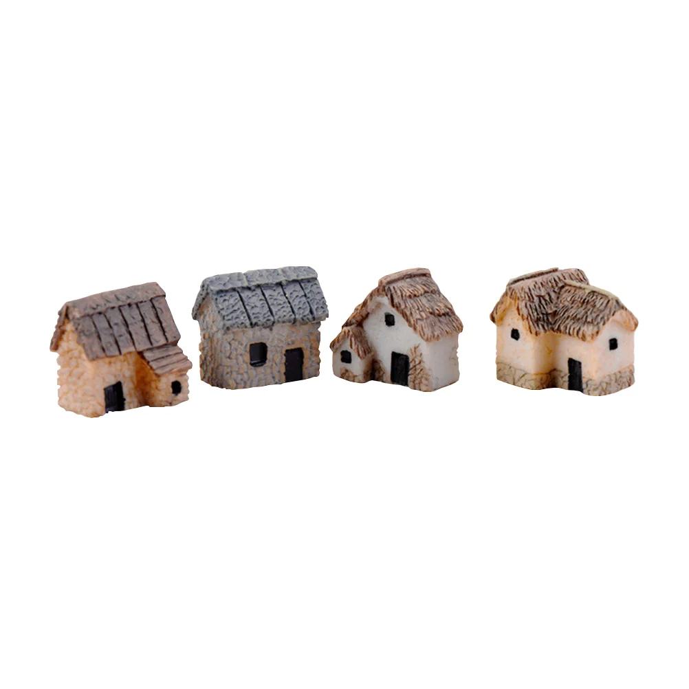 

Miniature House Garden Fairy Micro Village Accessories Mini Figurines Landscape Houses Decorations Ideas Landscaping Tiny