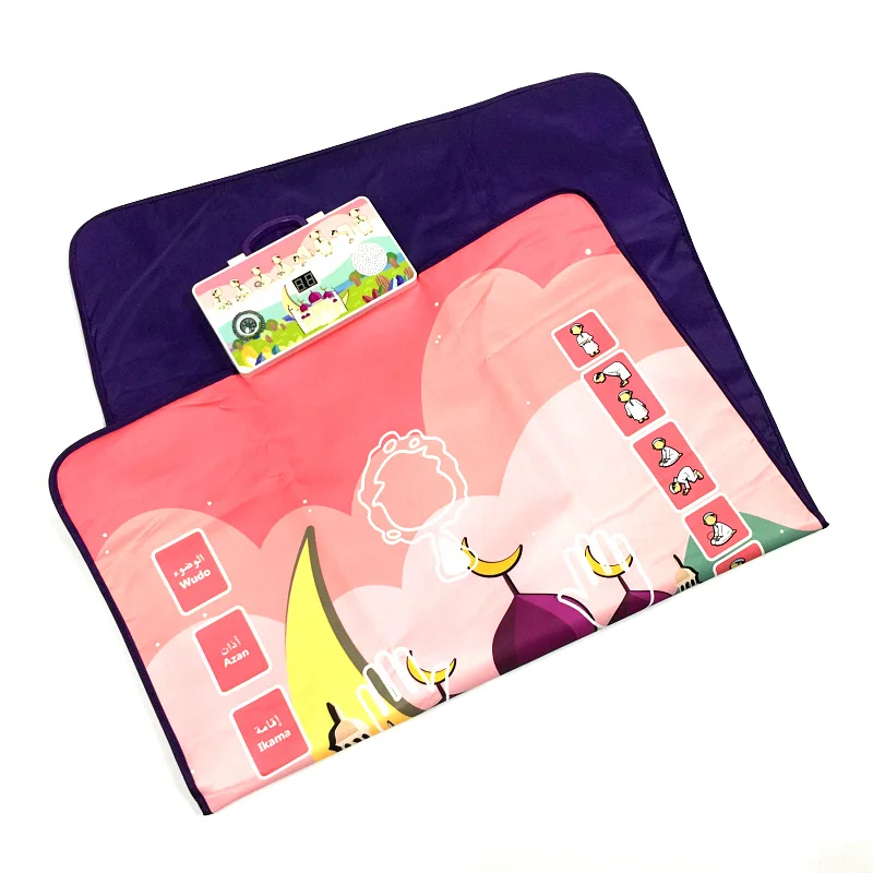 2022 горячая Распродажа Исламская мусульманская молитва коврик для детей