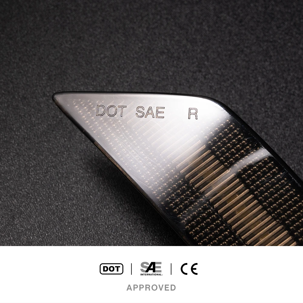 Для 2022 2023 2024 Chevrolet Equinox передний бампер указатель поворота мигалка 2 шт. дымовые