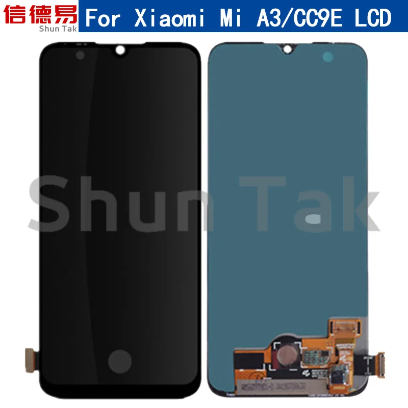 

TFT LCD For XiaoMi MI A3 LCD Display With Frame For MIA3 LCD Digitizer Assembly Replacement Parts For MI A3 cc9e Display