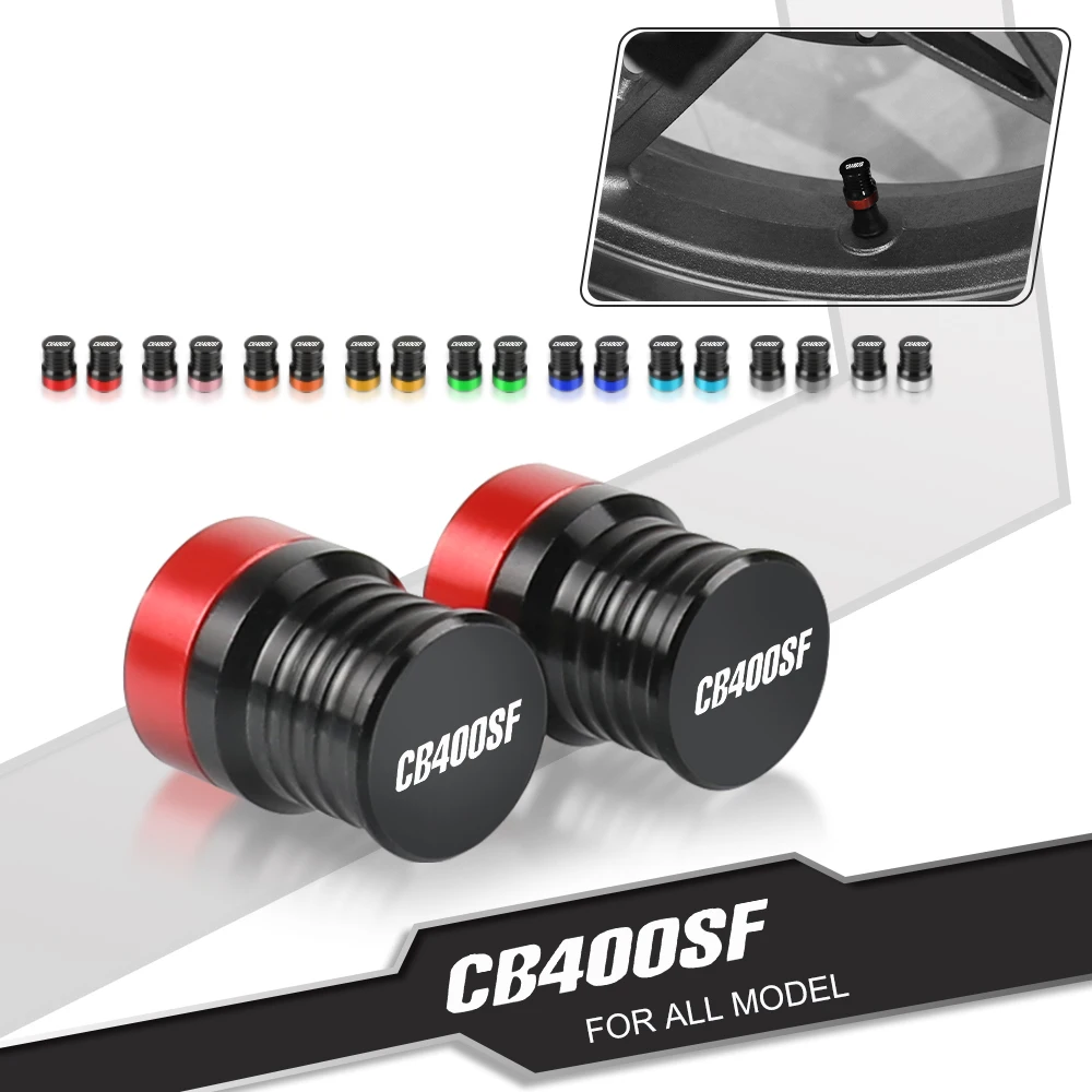 

For Honda CB400SF 1992-1998 Motorcycle Tire Valve Air Port Stem Cover Cap Plug CB 400 SF 1997 1996 1995 1994 1993 CB400 400SF
