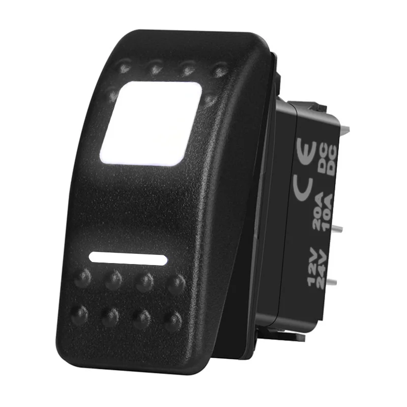 

Красный/синий/белый двойной светодиодный клавишный переключатель SPST 5P ВКЛ./ВЫКЛ. Для автомобиля, морской лодки, NARVA, Carling, ARB стиль, автокамеры, аксессуары, запчасти