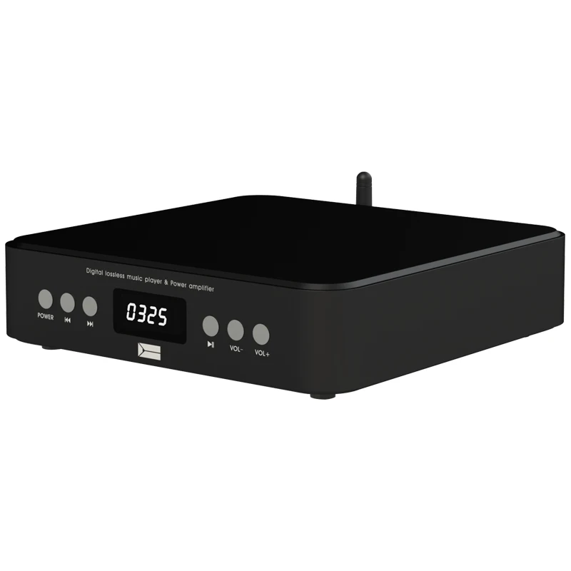 DLHiFi U-диск без потерь Bluetooth 5 0 Flac Ape музыкальный плеер AMP DAC 2-in-1 50Wx2 Hi-Fi аудио