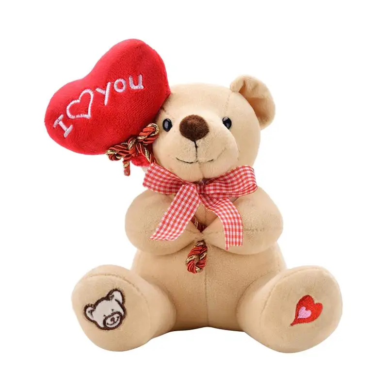 

Cartoon Stuffed Doll Unique Plush Bear Toy Stuffed Bear Ornament for Girls