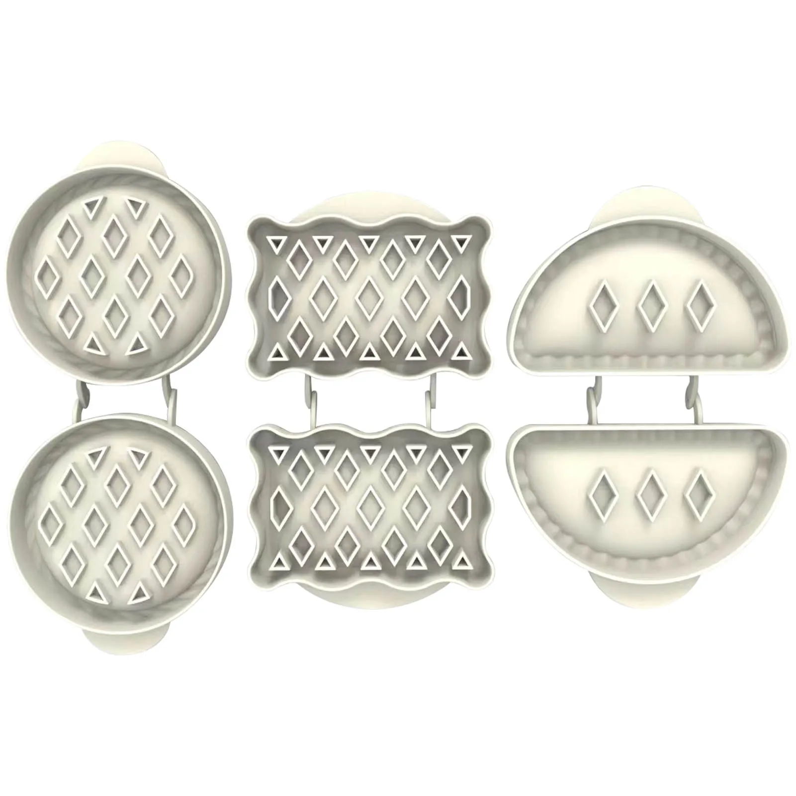 

3 Set Classic Mini Hand Pie Molds Expand For Sugar Cookies Pie Crusts Fudge Pastries Cheeses Kitchen Cooking Tools