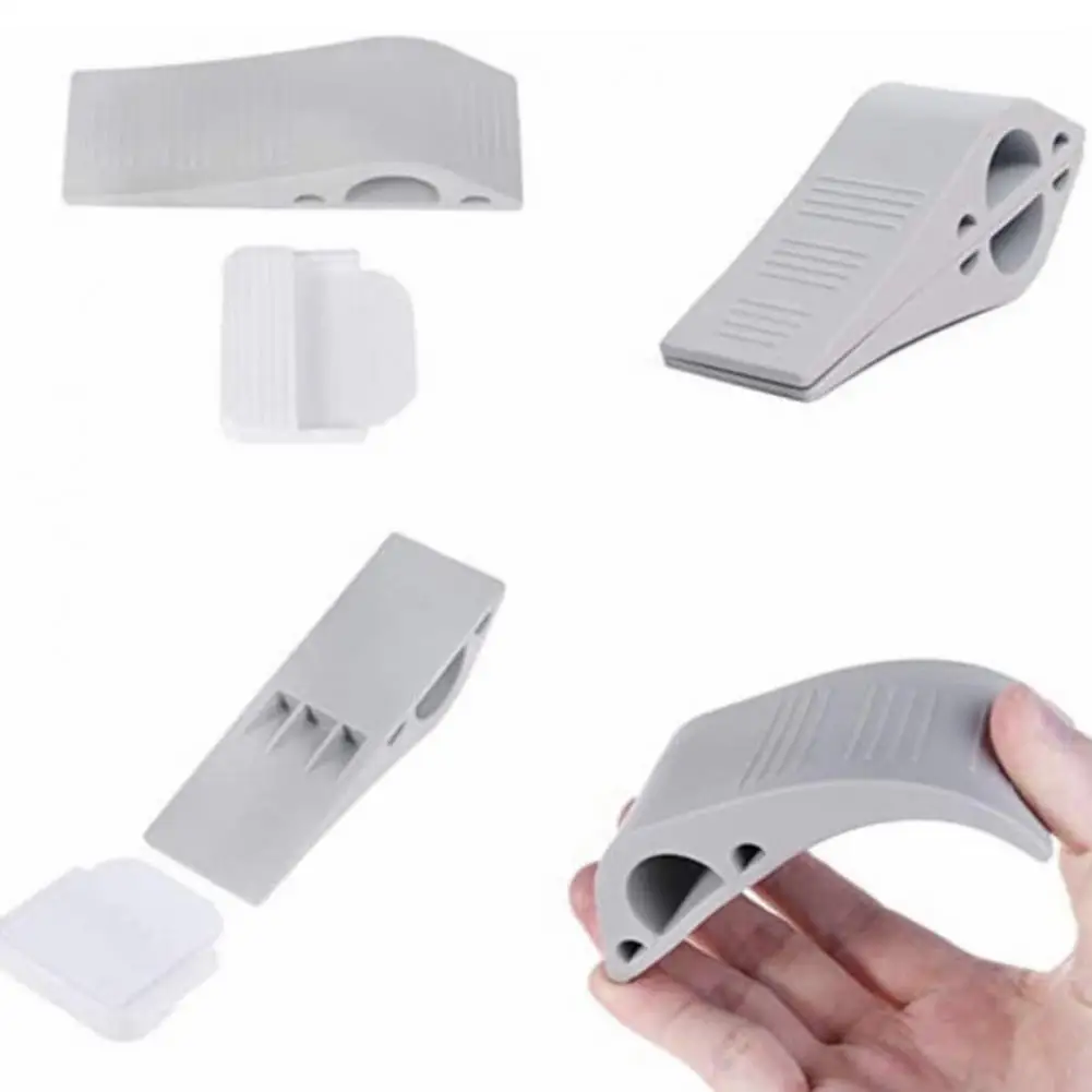 

1 Set Door Security Wedge Convenient Super Soft Highly Elastic for Home Door Buffer Door Stop Wedge