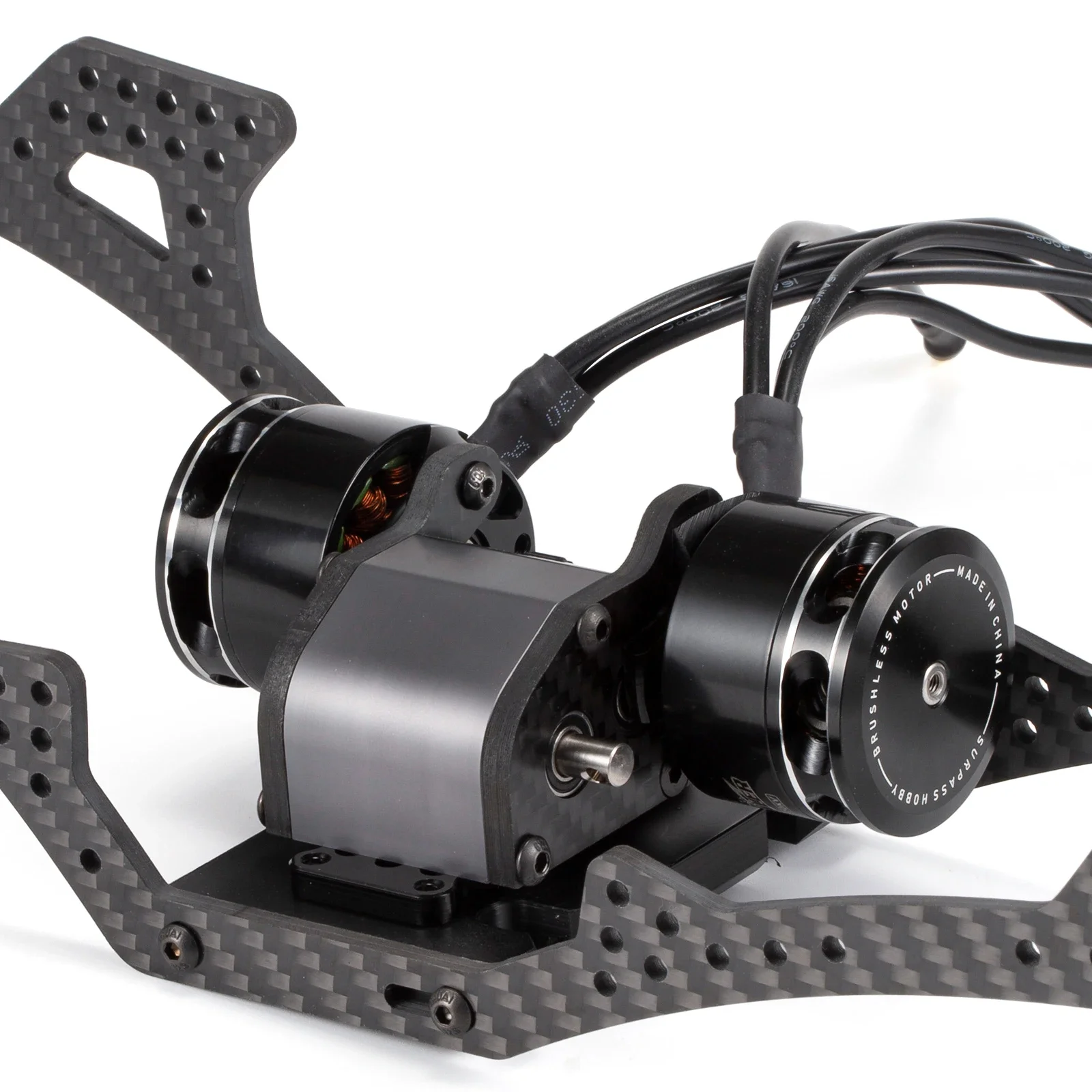 62 г сверхлегкая трансмиссия с двумя двигателями 48P Overdrive Dig крошечная коробка