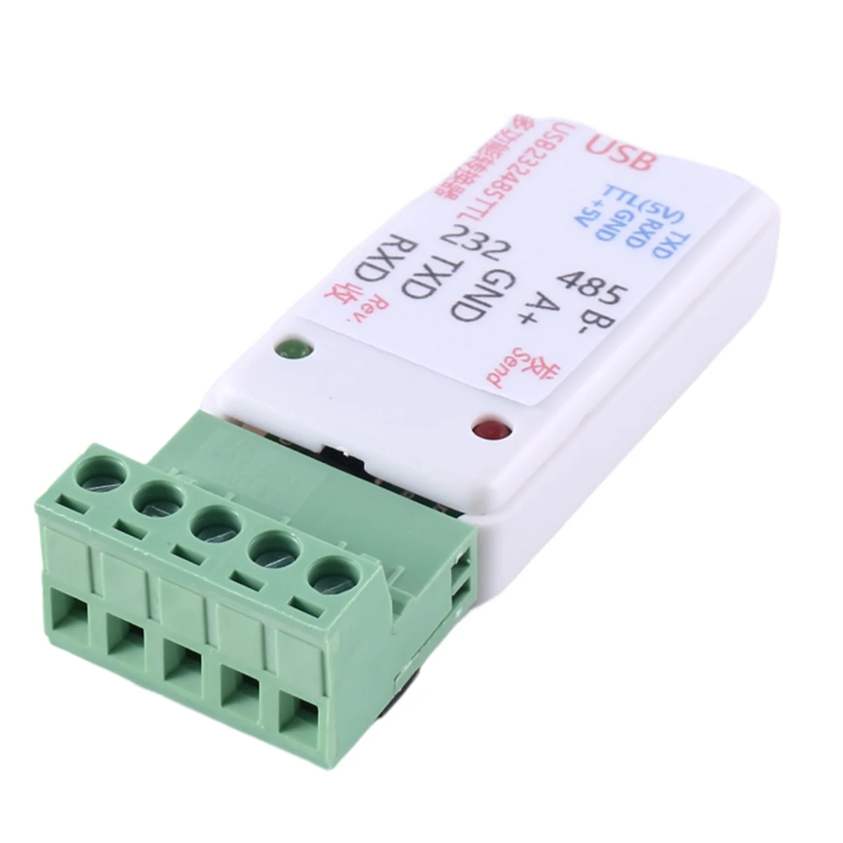 3 в 1 Переходник USB 232 485 к RS485 / RS232 адаптер Ch340 W/светодиодный для WIN7 Linux PLC контроль