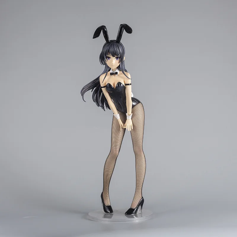 

Anime Rascal Does Not Dream of Bunny Girl Senpai Sakurajima Mai Bunny 1/4 PVC Action Figure Collectible Model Doll Toy 39cm