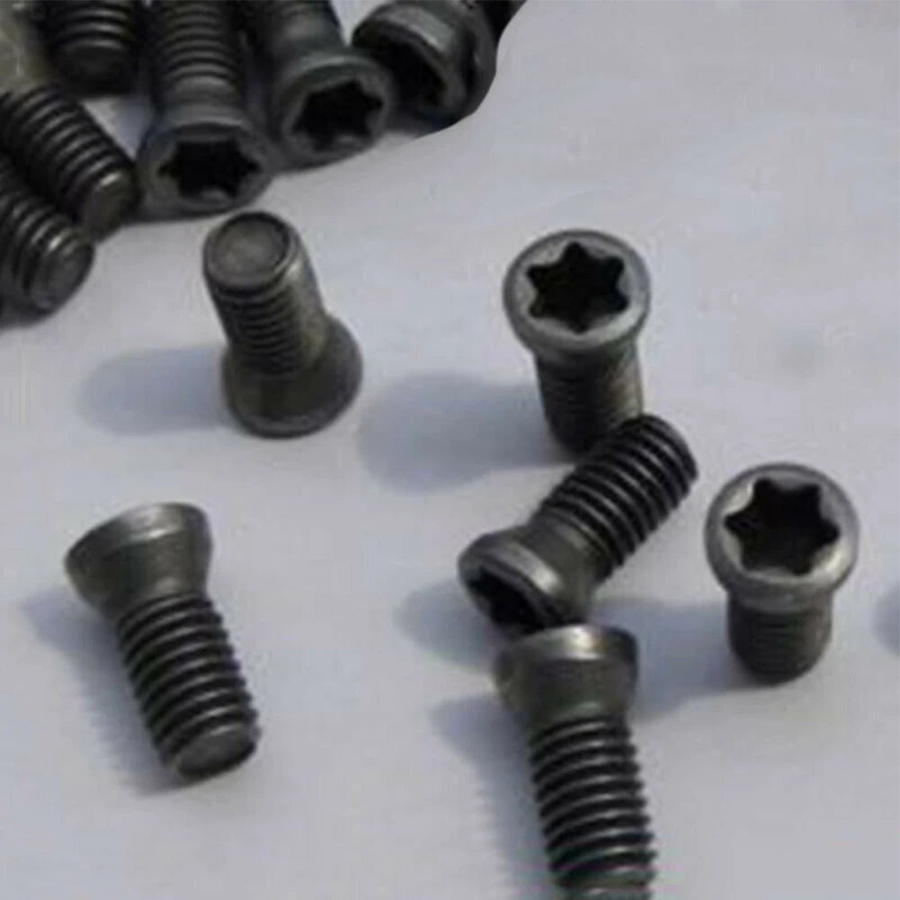 

Screw Bolt Torx Screws 10pcs CNC Carbide Insert Torx Screw Inserts Lathe Steel Numerical Control Office Equipment