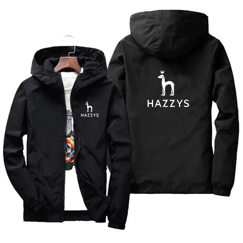 

2023 erkek yeni moda HAZZYS marka rahat ince rüzgarlık ceket erkek ceket spor rüzgarlık büyük s-7xl