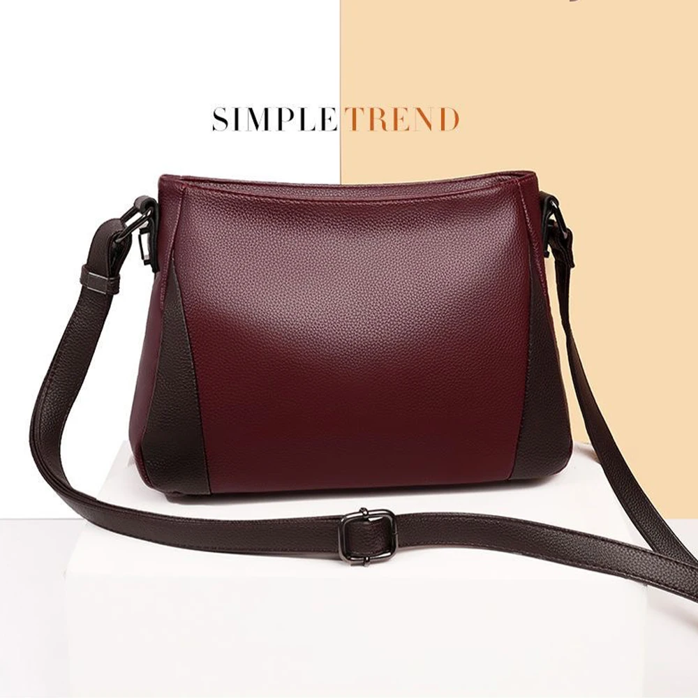 Messenger Europe Luxury Women Shoulder Fashion Bag Hot Sale Designer Genuine Leather Chain Handbags Female New Style Casual Lady
