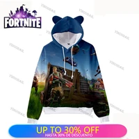 fortnite battle hero 3 to 45 years adluts kids hoodies game 3d printed sweatshirt boys girls cartoon jacket tops teen clothes