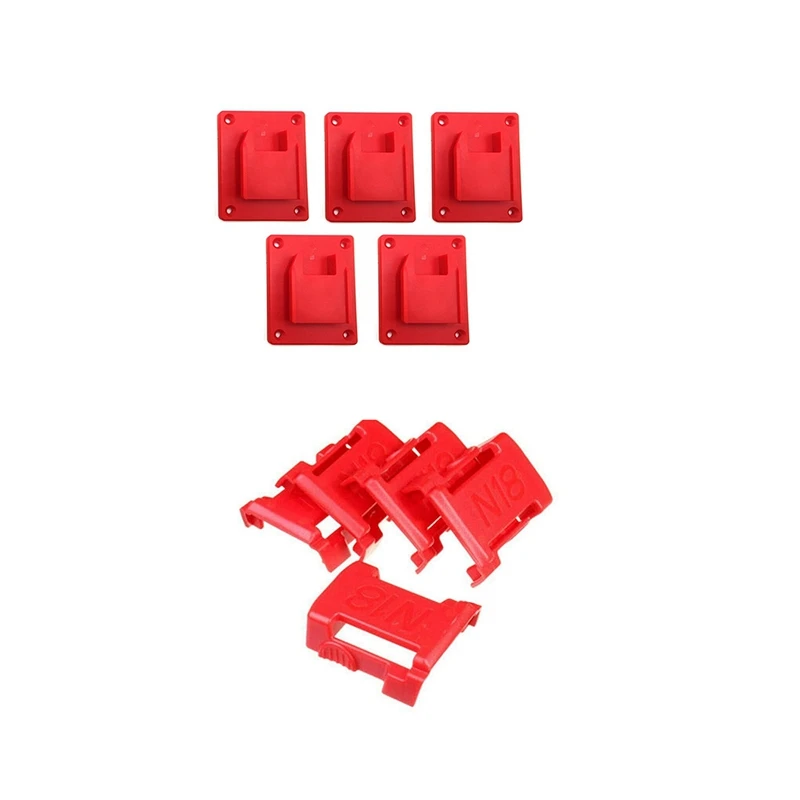 

10 шт., держатели для аккумулятора, 18 в